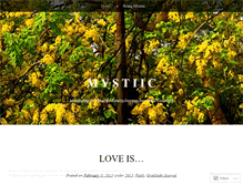 Tablet Screenshot of mystiic.wordpress.com