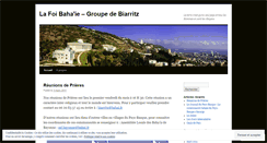 Desktop Screenshot of groupebahaidebiarritz.wordpress.com