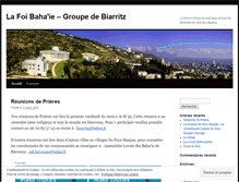 Tablet Screenshot of groupebahaidebiarritz.wordpress.com