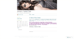 Desktop Screenshot of carriecash.wordpress.com