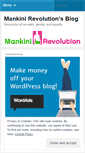 Mobile Screenshot of mankinirevolution.wordpress.com
