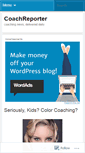 Mobile Screenshot of coachreporter.wordpress.com
