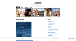 Desktop Screenshot of englishp7.wordpress.com