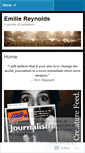 Mobile Screenshot of emiliereynolds.wordpress.com