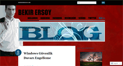 Desktop Screenshot of bekirersoy.wordpress.com