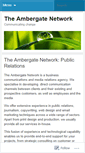 Mobile Screenshot of ambergate.wordpress.com