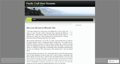 Desktop Screenshot of pacificbeer.wordpress.com