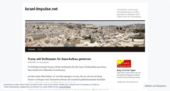 Desktop Screenshot of israelimpulse.wordpress.com