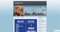 Desktop Screenshot of beingbessmarvin.wordpress.com