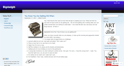 Desktop Screenshot of bigdadgib.wordpress.com