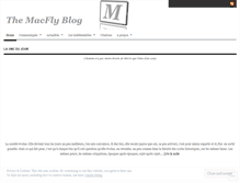 Tablet Screenshot of macflymylife.wordpress.com