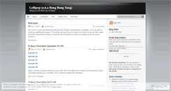 Desktop Screenshot of lollicraze.wordpress.com