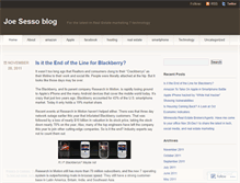 Tablet Screenshot of joesesso.wordpress.com
