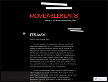 Tablet Screenshot of moveablebeats.wordpress.com