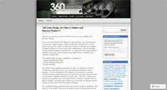 Desktop Screenshot of 360autodesign.wordpress.com