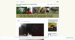 Desktop Screenshot of carpentercreek.wordpress.com