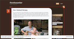 Desktop Screenshot of finnthesmiler.wordpress.com