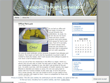 Tablet Screenshot of generator.wordpress.com