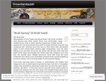 Tablet Screenshot of dreamlandaulah.wordpress.com