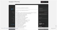 Desktop Screenshot of h9master.wordpress.com