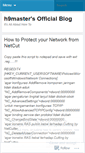 Mobile Screenshot of h9master.wordpress.com