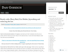 Tablet Screenshot of dangodzich.wordpress.com
