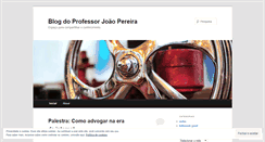 Desktop Screenshot of professorjoaopereira.wordpress.com