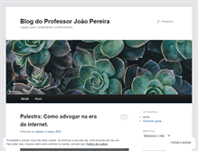 Tablet Screenshot of professorjoaopereira.wordpress.com