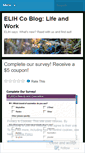 Mobile Screenshot of elihco.wordpress.com