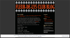 Desktop Screenshot of fleurdelysclub.wordpress.com