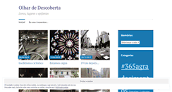 Desktop Screenshot of olhardedescoberta.wordpress.com