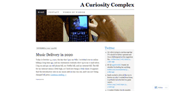 Desktop Screenshot of curiositycomplex.wordpress.com