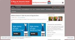 Desktop Screenshot of eduardomolet.wordpress.com