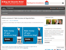 Tablet Screenshot of eduardomolet.wordpress.com
