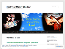 Tablet Screenshot of healyourmoneyshadow.wordpress.com