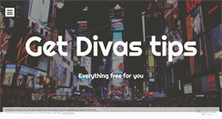 Desktop Screenshot of mydaydivas.wordpress.com