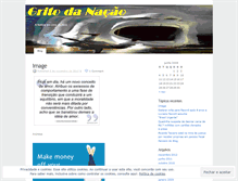 Tablet Screenshot of gritodanacao.wordpress.com