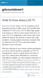 Mobile Screenshot of gdcountdown1.wordpress.com