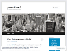 Tablet Screenshot of gdcountdown1.wordpress.com