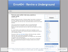 Tablet Screenshot of erro404.wordpress.com