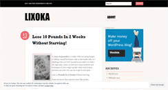 Desktop Screenshot of lixoka.wordpress.com