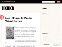 Tablet Screenshot of lixoka.wordpress.com