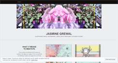 Desktop Screenshot of jasminegrewal.wordpress.com