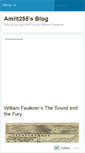 Mobile Screenshot of amlit255.wordpress.com