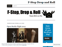 Tablet Screenshot of fstopdropandroll.wordpress.com