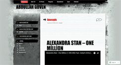Desktop Screenshot of abdullahguven.wordpress.com