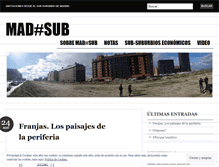 Tablet Screenshot of madsub.wordpress.com