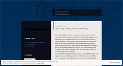Desktop Screenshot of lureofletters.wordpress.com
