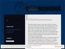 Tablet Screenshot of lureofletters.wordpress.com