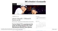 Desktop Screenshot of mcjunioreleonardo.wordpress.com